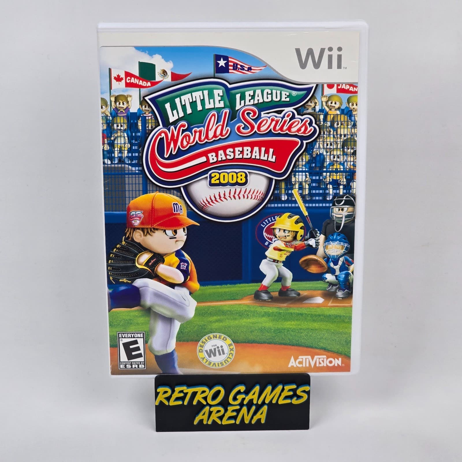 Little League World Series Baseball 2008 (Nintendo Wii) Case & Disc