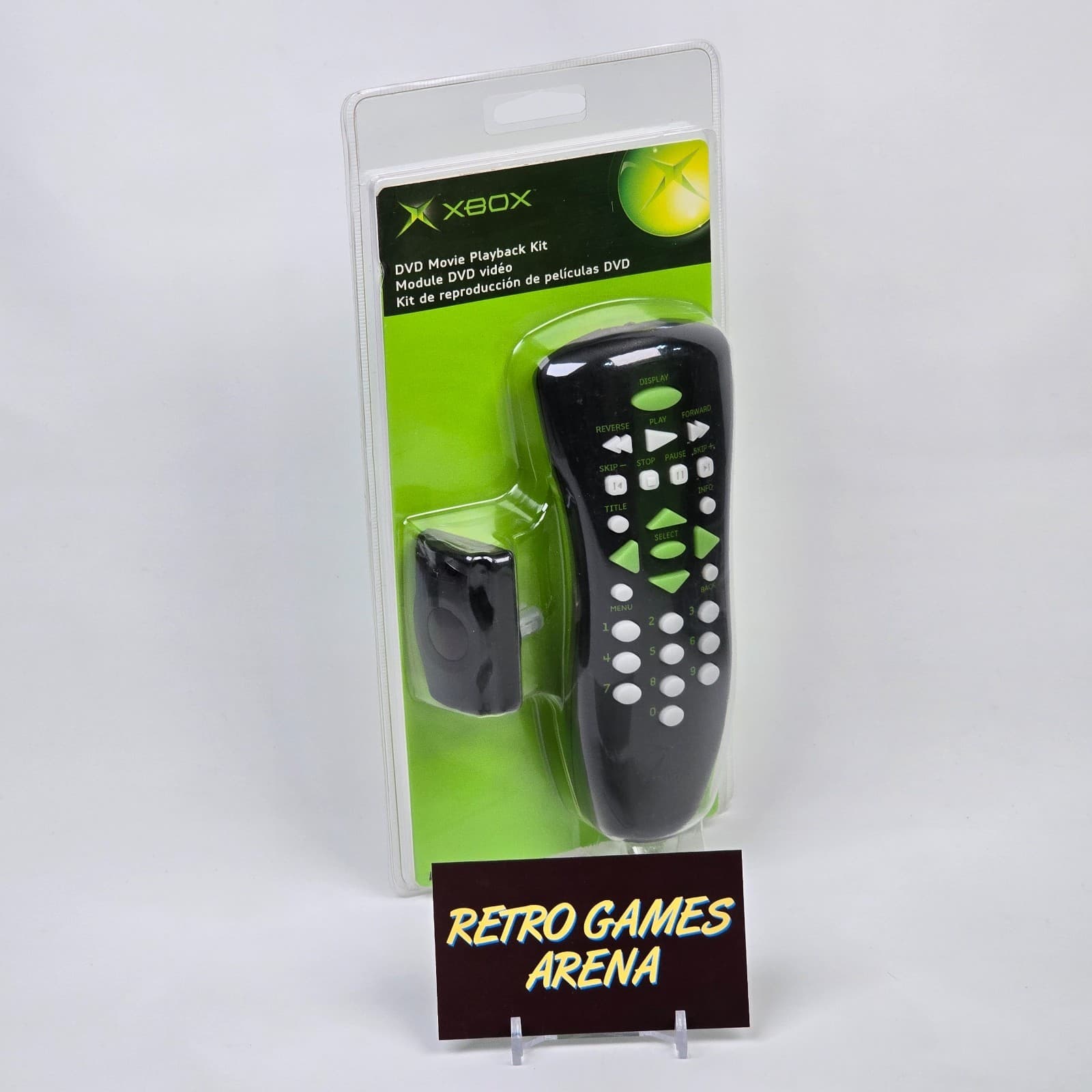 Original XBOX DVD Movie Playback Kit Remote BRAND NEW FACTORY SEALED