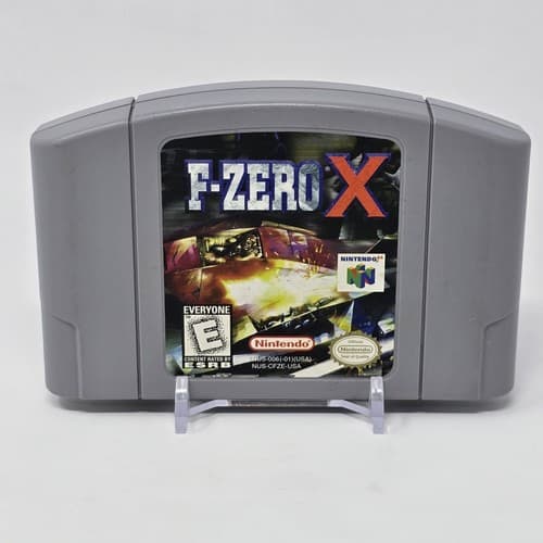 F-Zero X (Nintendo 64 N64) CLEANED & TESTED