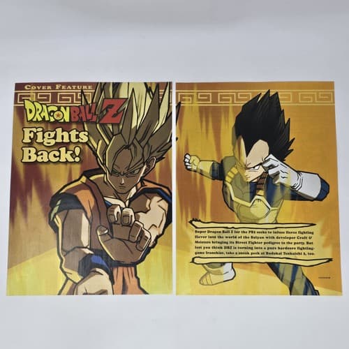 Dragon Ball Z Fight Back Print Ad/Poster Official Promo Art