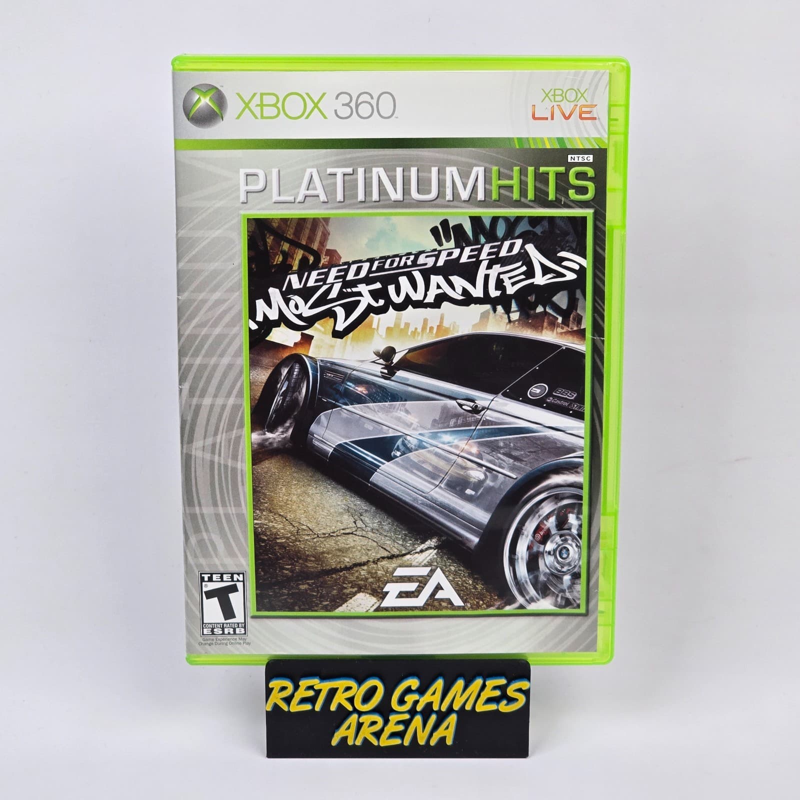 Need for Speed: Most Wanted (Xbox 360) Platinum Hits Case & Disc