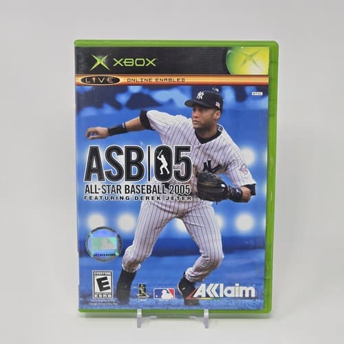 All-Star Baseball 2005 feat Derek Jeter (Original Xbox) CIB COMPLETE & TESTED