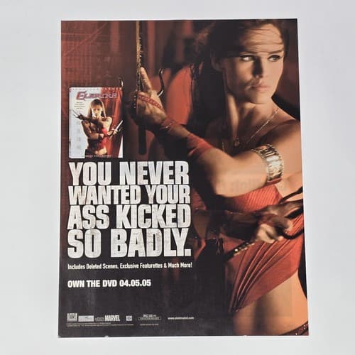 Elektra Jennifer Garner DVD Print Ad/Poster Official Promo Art