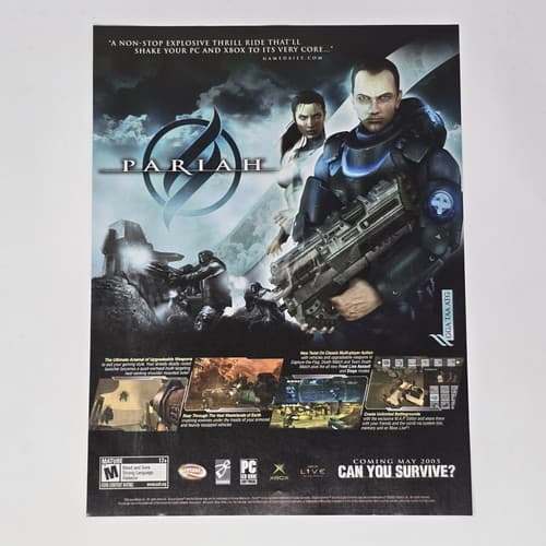 Pariah Xbox PC Print Ad/Poster Official Promo Art