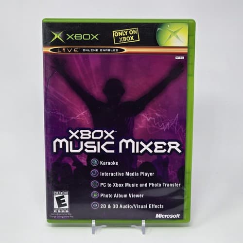 Xbox Music Mixer (Original Xbox) CIB COMPLETE & TESTED