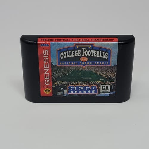 College Footballs National Championship (Sega Genesis) Cartridge