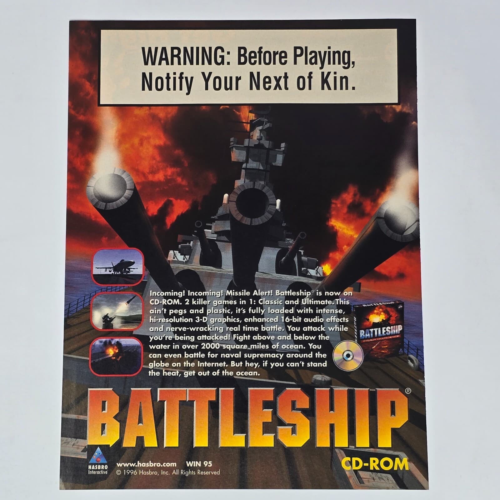 Battleship PC Next of Kin Print Ad/Poster Promo Art