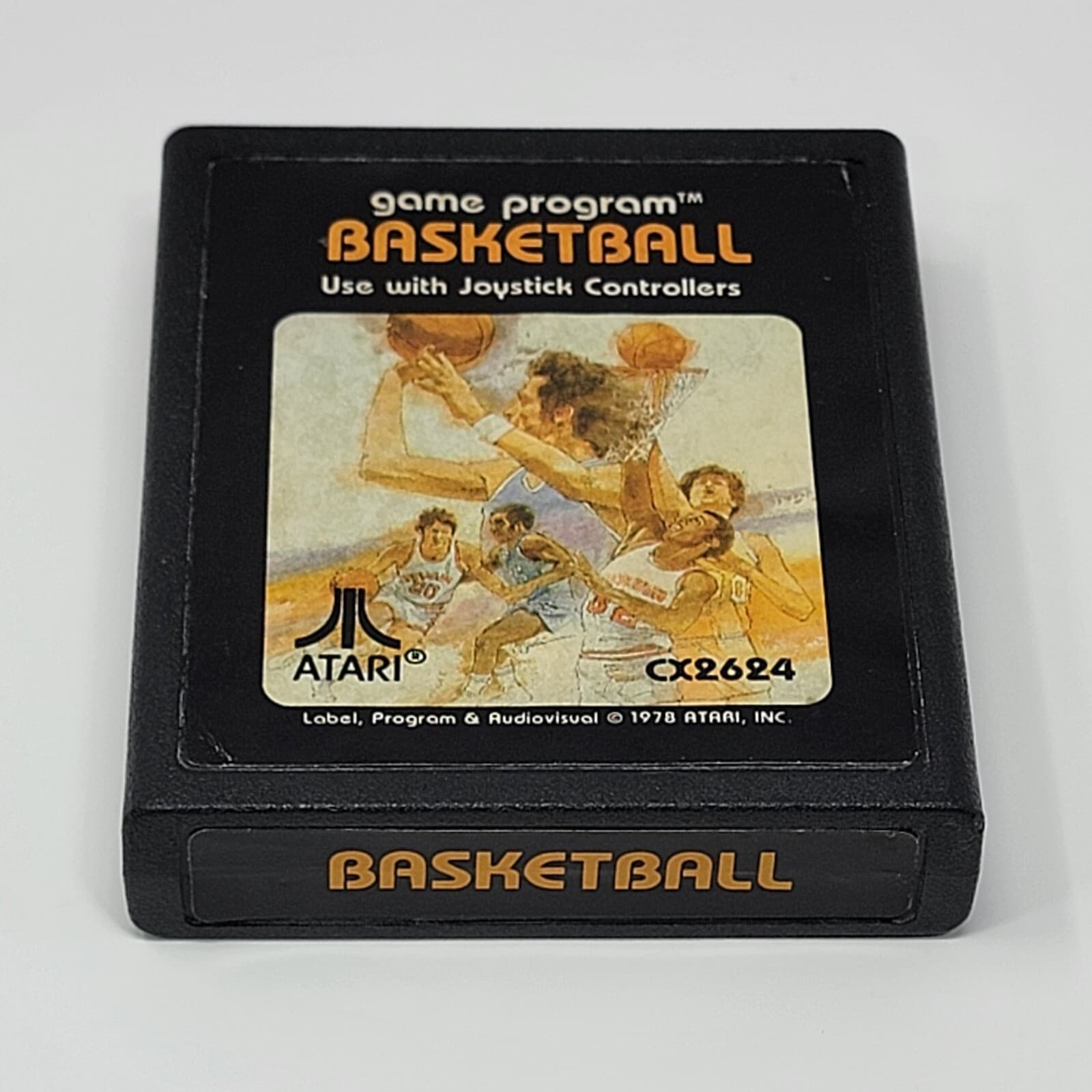 Basketball (Atari 2600) Cartridge CLEANED & TESTED