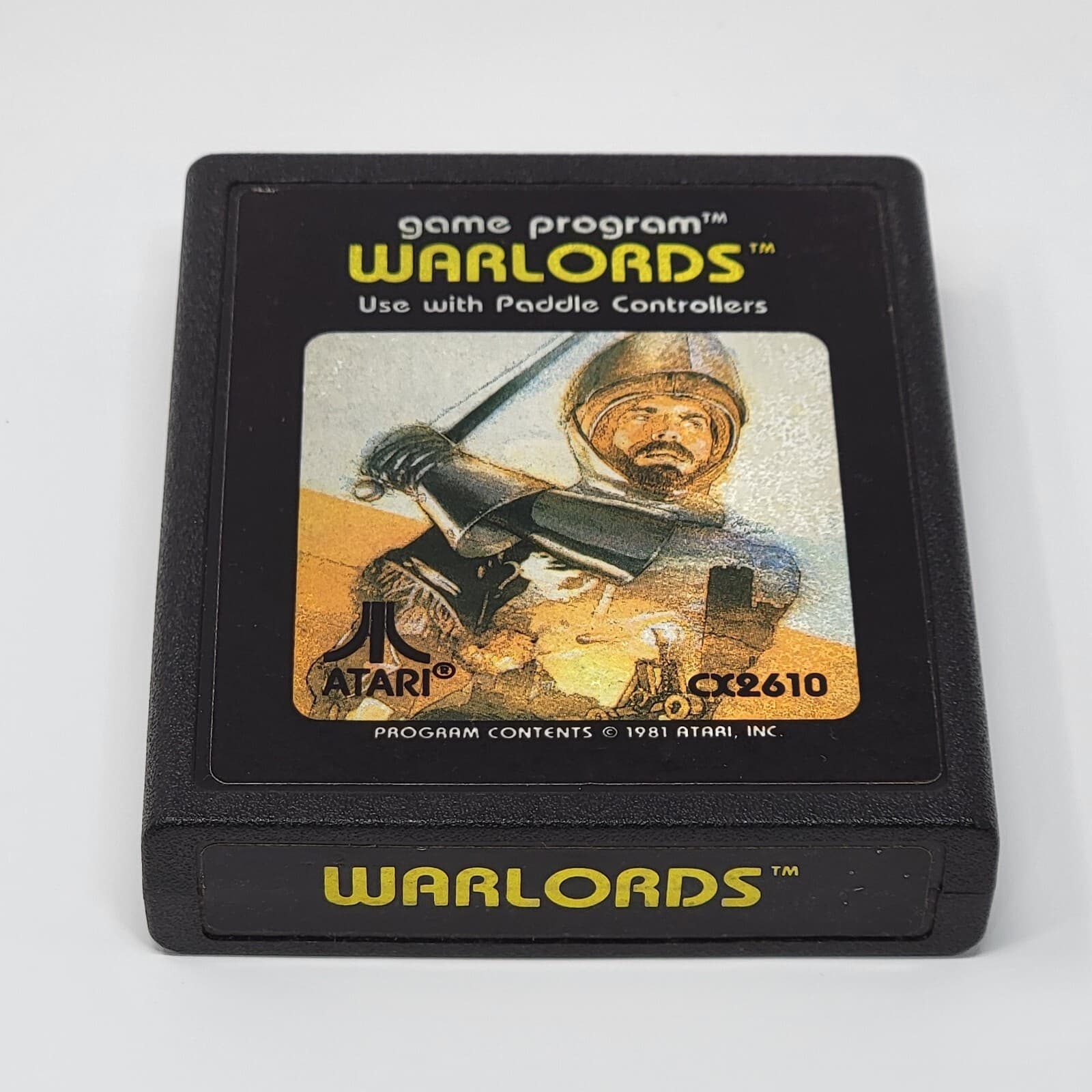 Warlords (Atari 2600) Cartridge CLEANED & TESTED