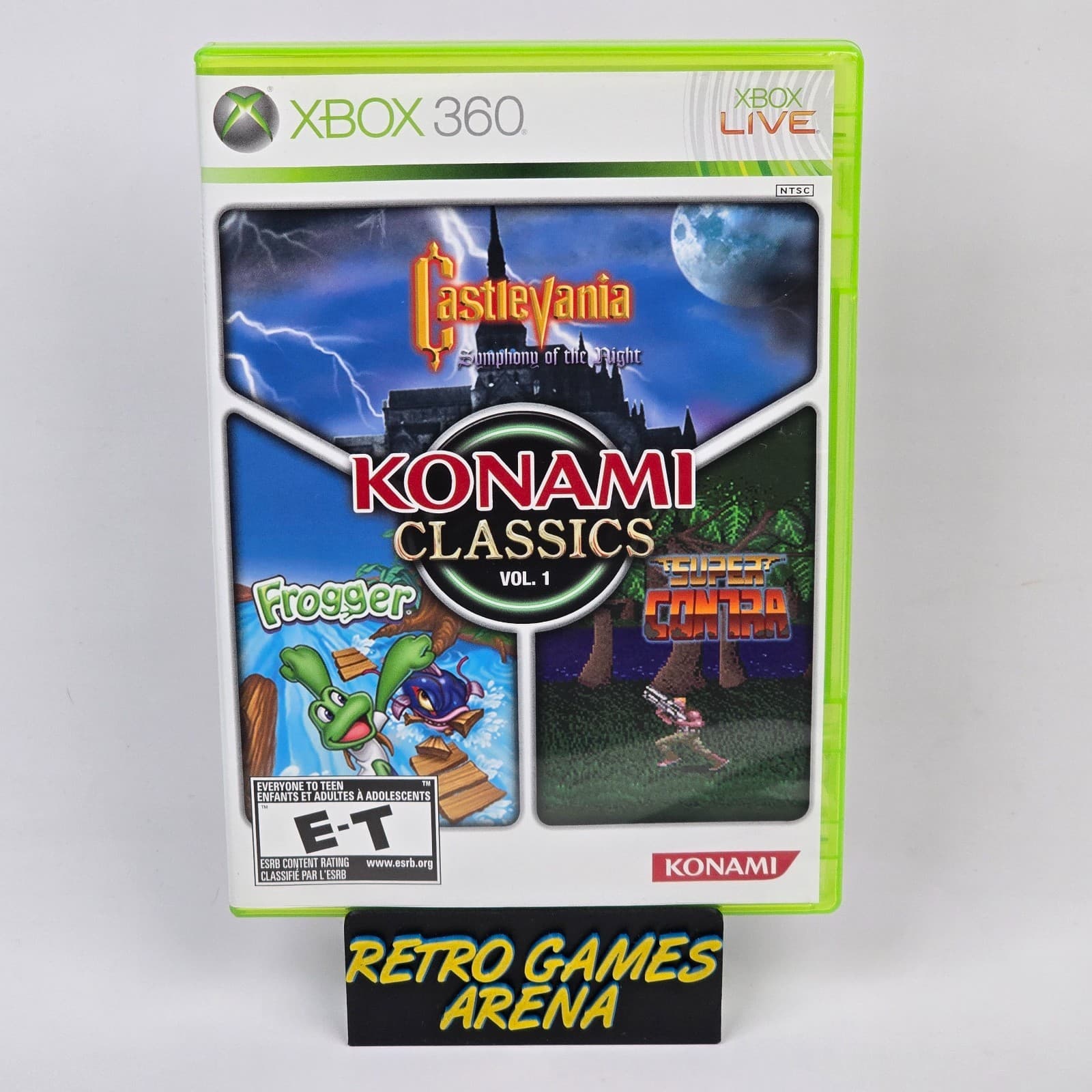 Konami Classics: Vol Volume 1 (Xbox 360) CIB COMPLETE