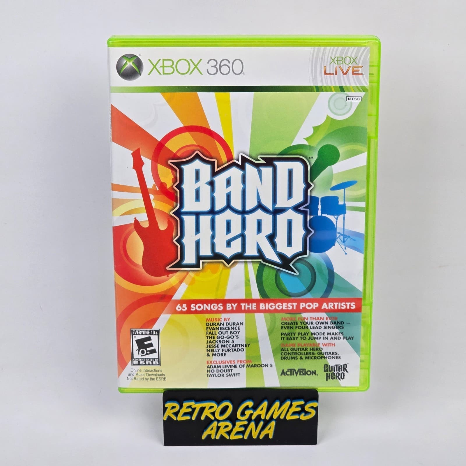 Band Hero (Xbox 360) CIB COMPLETE