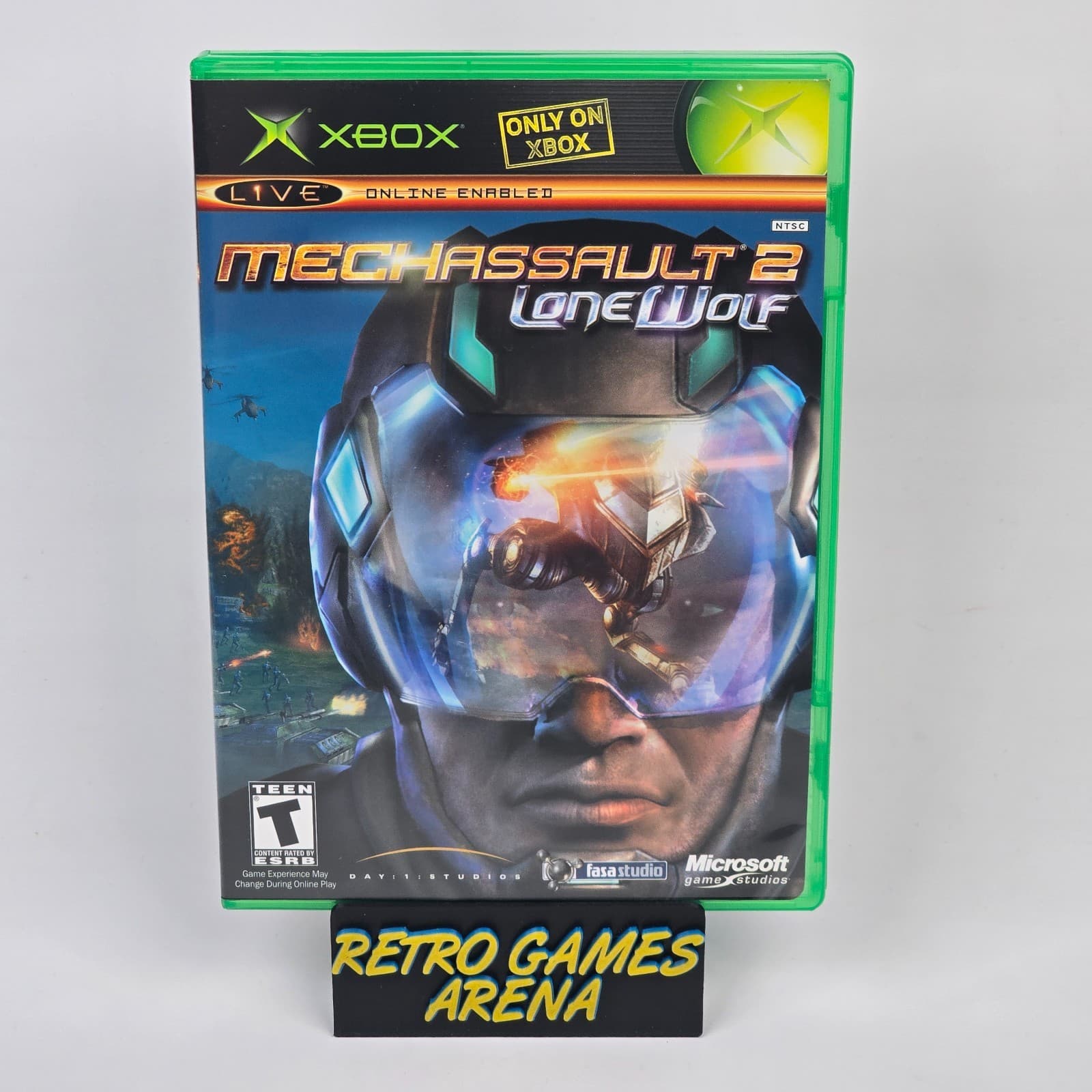 MechAssault 2: Lone Wolf (Original Xbox) Case & Disc
