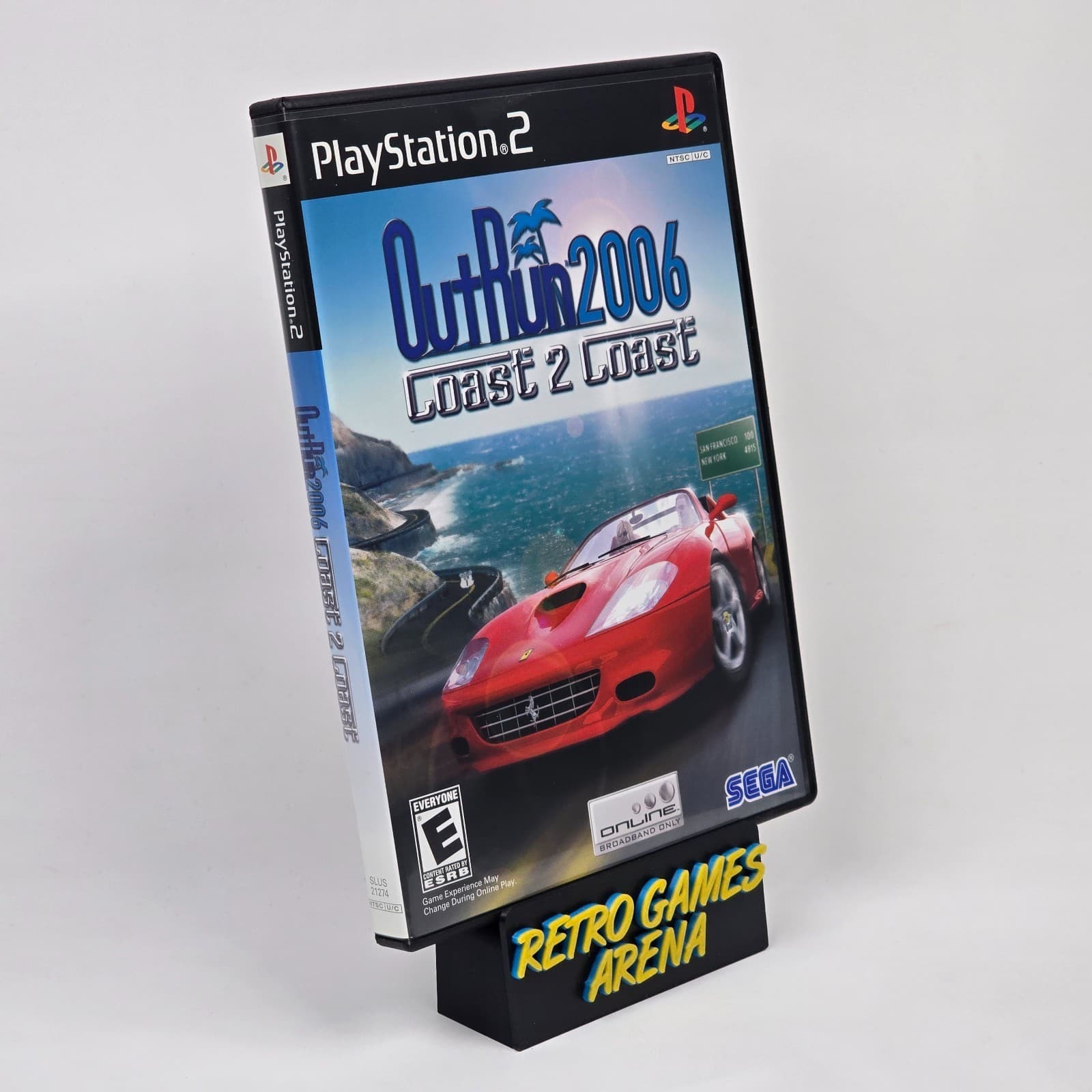 💿REFURBISHED OutRun 2006: Coast 2 Coast (PlayStation 2 PS2) CIB COMPLETE💿