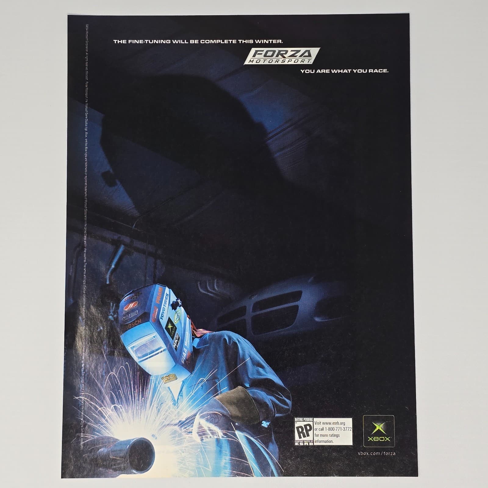 Forza Motorsport Xbox What You Race Print Ad/Poster