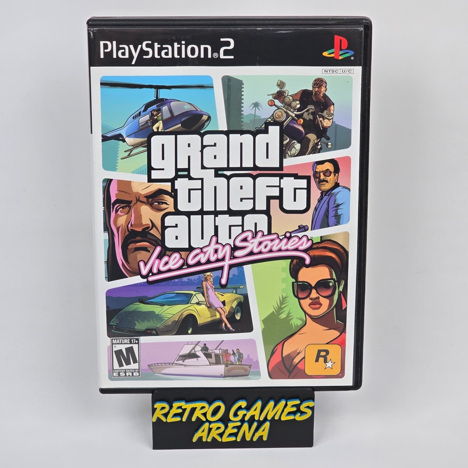 Grand Theft Auto: Vice City Stories GTA (PlayStation 2 PS2) Case & Disc