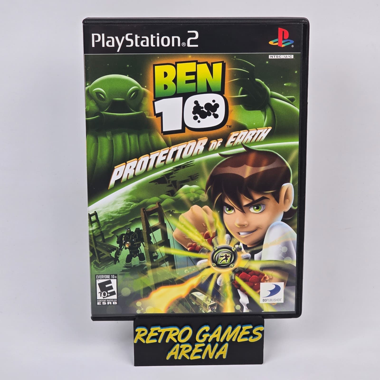 Ben 10: Protector of Earth (PlayStation 2 PS2) Case & Disc