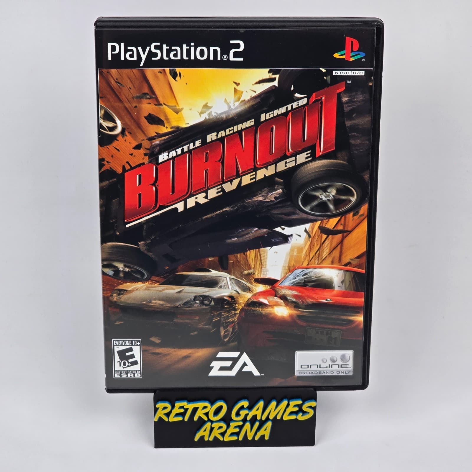 Burnout: Revenge (PlayStation 2 PS2) Black Label CIB COMPLETE