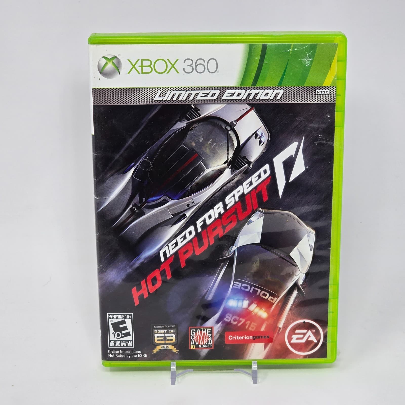 Need for Speed: Hot Pursuit Limited Edition (Xbox 360) CIB COMPLETE & TESTED