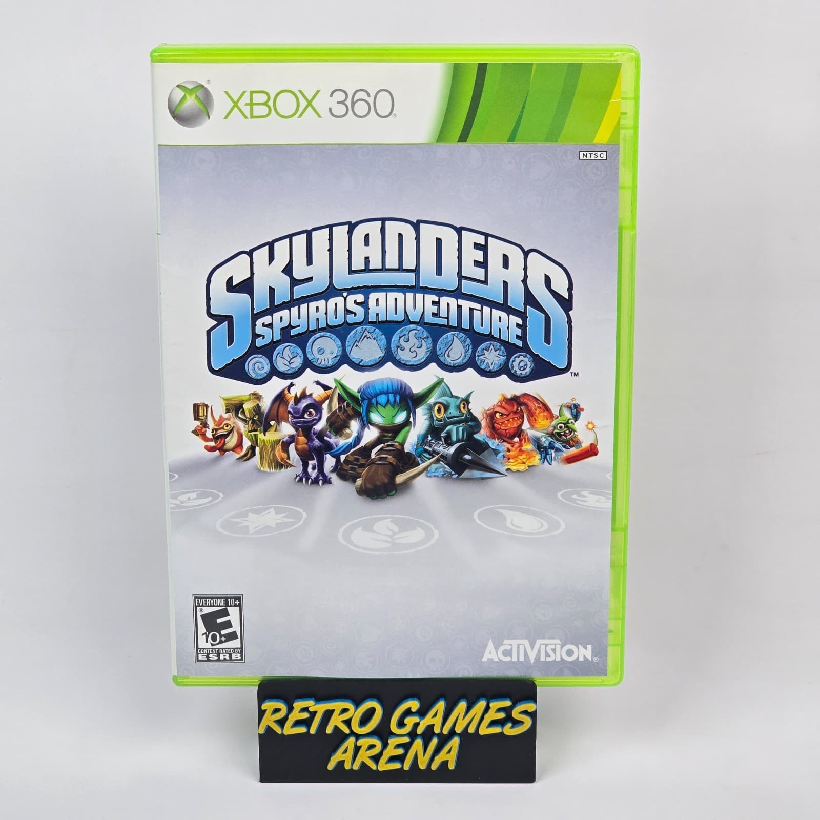 Skylanders: Spyro's Adventure (Xbox 360) Case & Disc