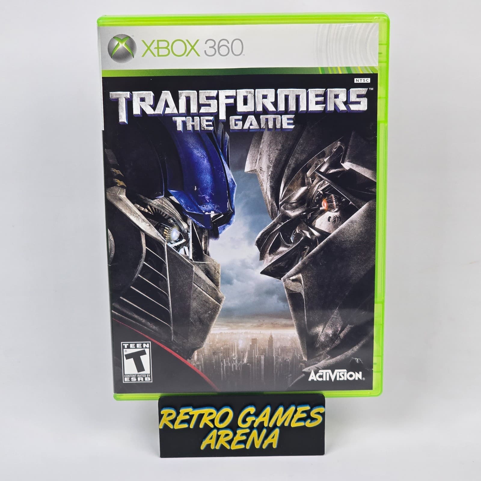 Transformers: The Game (Xbox 360) Case & Disc
