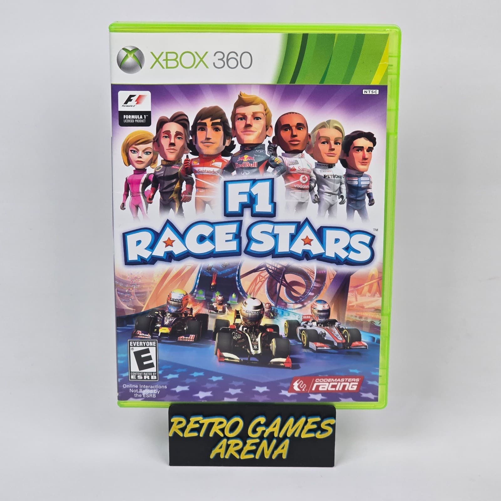 F1 Race Stars (Xbox 360) Case & Disc