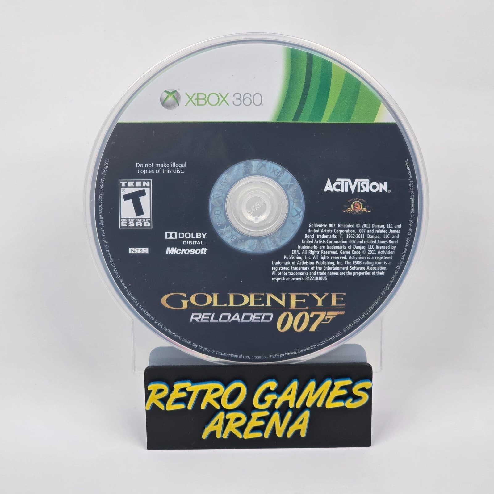 GoldenEye 007: Reloaded - James Bond (Xbox 360) Disc