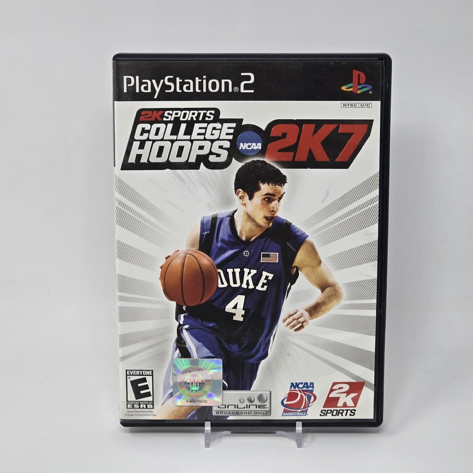 College Hoops NCAA 2K7 (PlayStation 2 PS2) CIB COMPLETE & TESTED