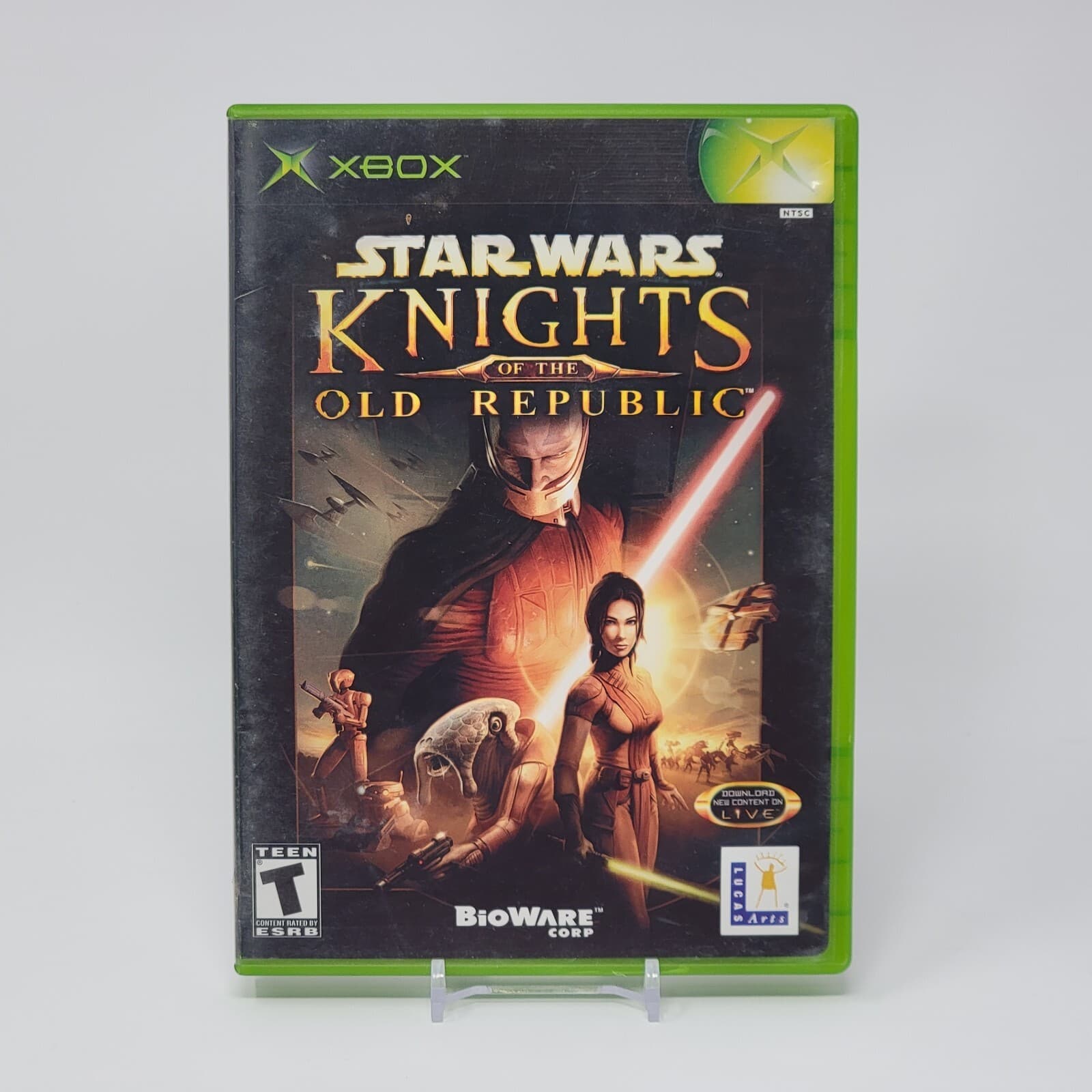 Star Wars: Knights of the Old Republic (Original Xbox) Black Label CIB & TESTED