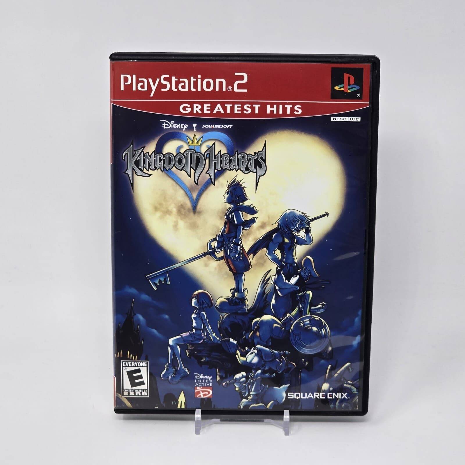 Kingdom Hearts (PlayStation 2 PS2) Greatest Hits Case & Disc