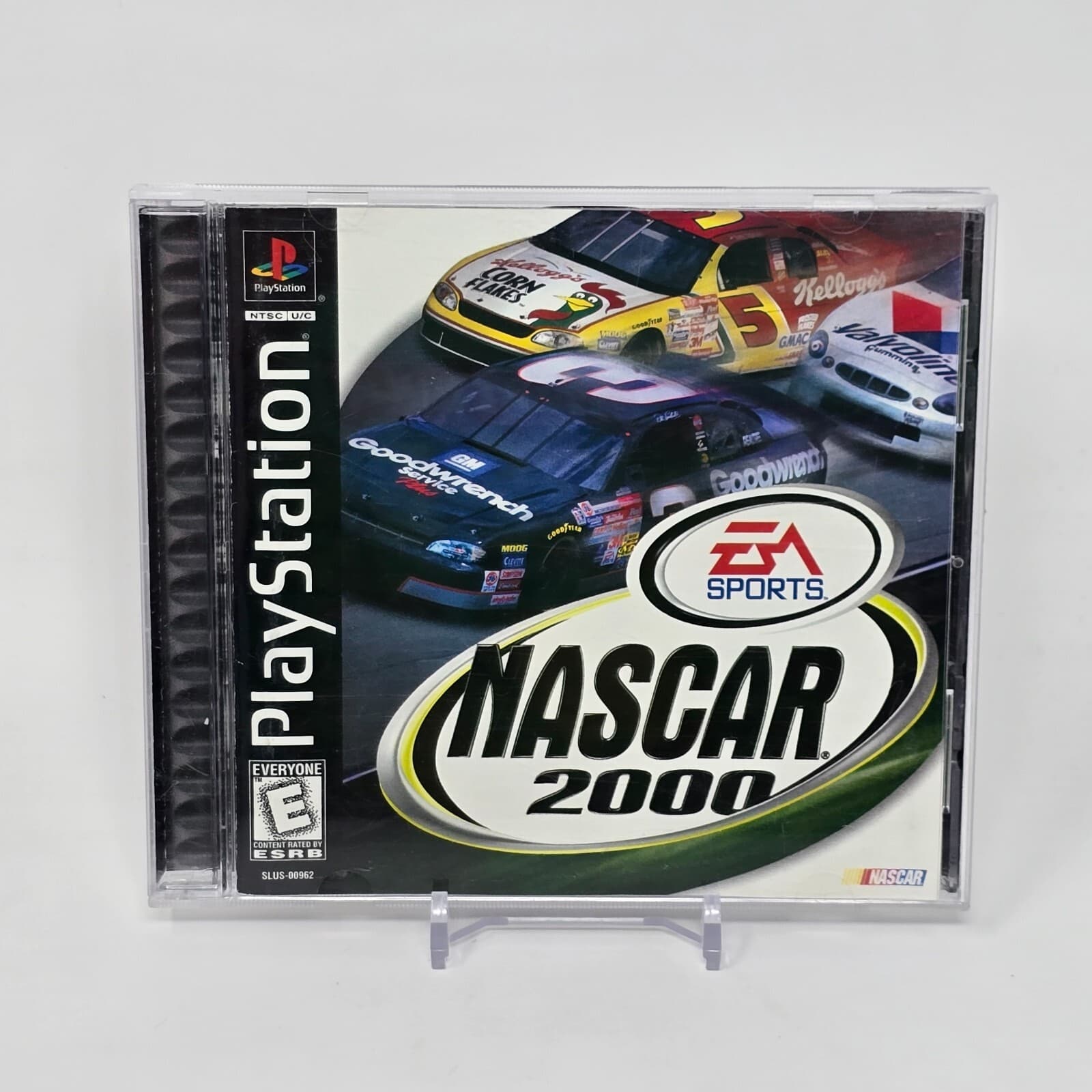 NASCAR 2000 (PlayStation 1 PS1) CIB COMPLETE & TESTED