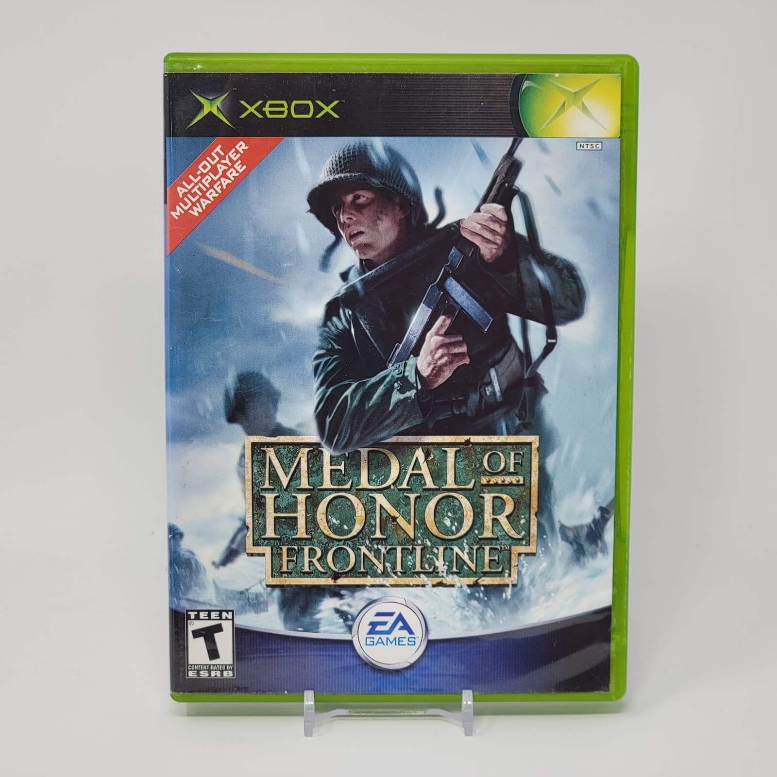 Medal of Honor Frontline (Original Xbox) Black Label CIB COMPLETE & TESTED