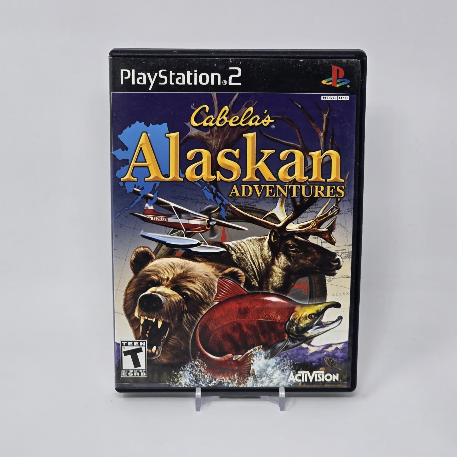 Cabela's Alaskan Adventures (PlayStation 2 PS2) Case & Disc TESTED