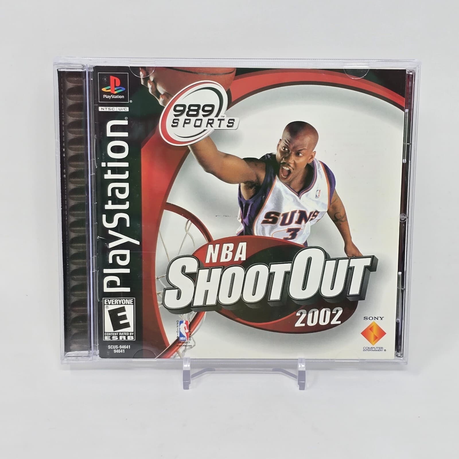 NBA ShootOut 2002 (PlayStation 1 PS1) CIB COMPLETE & TESTED
