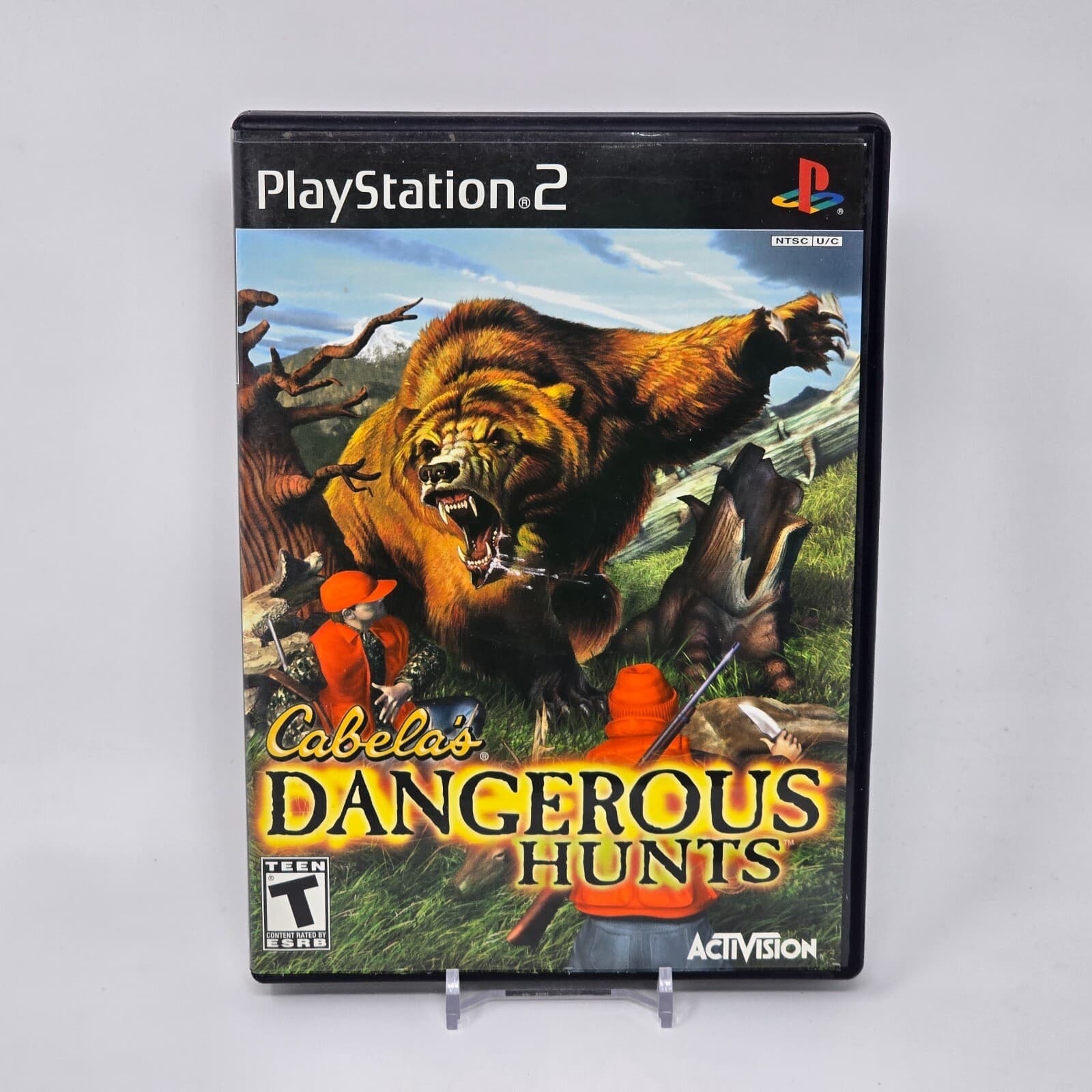 Cabela's Dangerous Hunts (PlayStation 2 PS2) Black Label CIB COMPLETE & TESTED