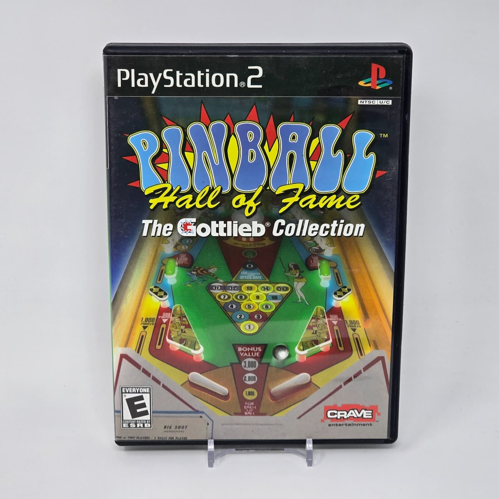 Pinball Hall of Fame: The Gottlieb Collection (PlayStation 2 PS2) CIB & TESTED