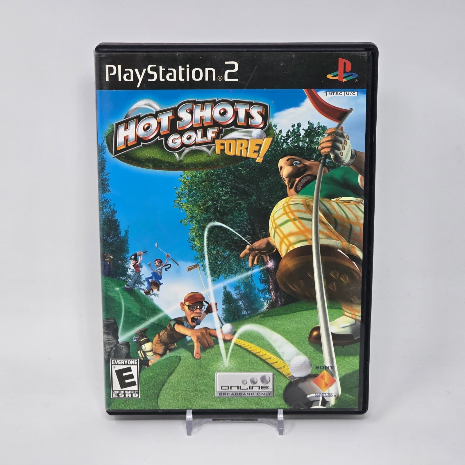 Hot Shots Golf: Fore! (PlayStation 2 PS2) Black Label CIB COMPLETE & TESTED