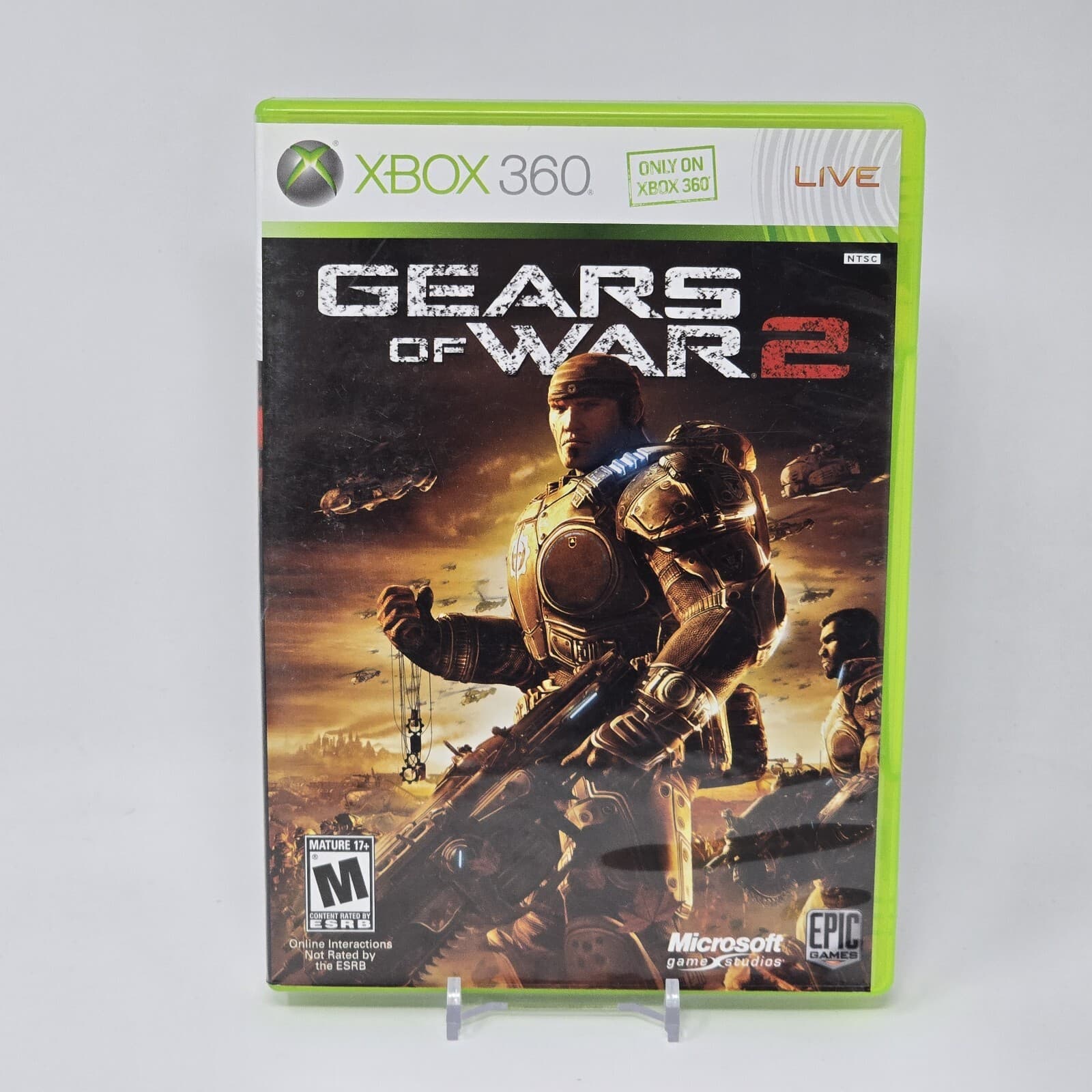 Gears of War 2 (Xbox 360) CIB COMPLETE & TESTED