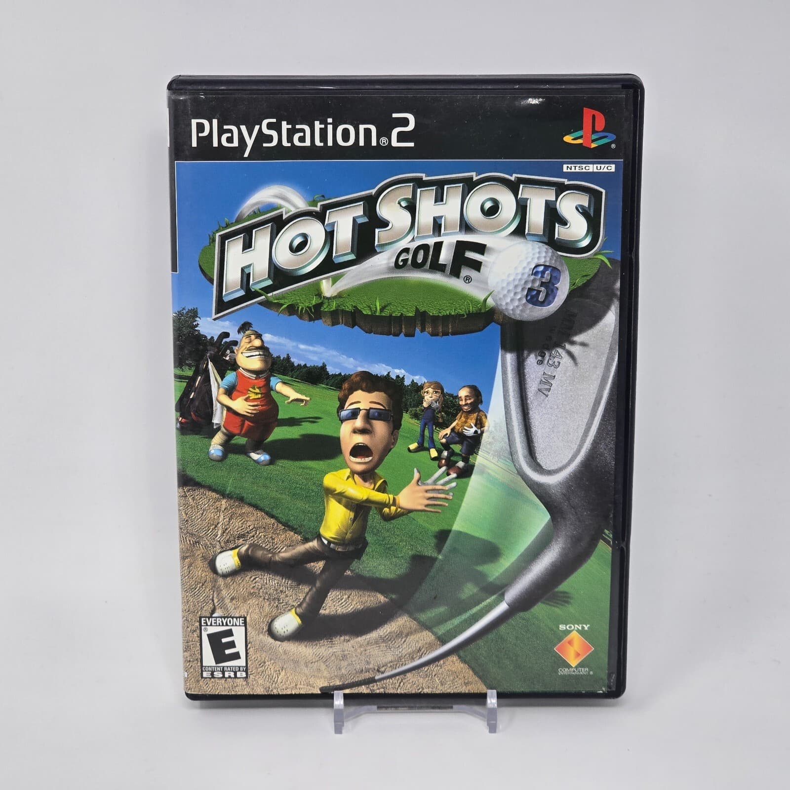 Hot Shots Golf 3 (PlayStation 2 PS2) Black Label CIB COMPLETE & TESTED
