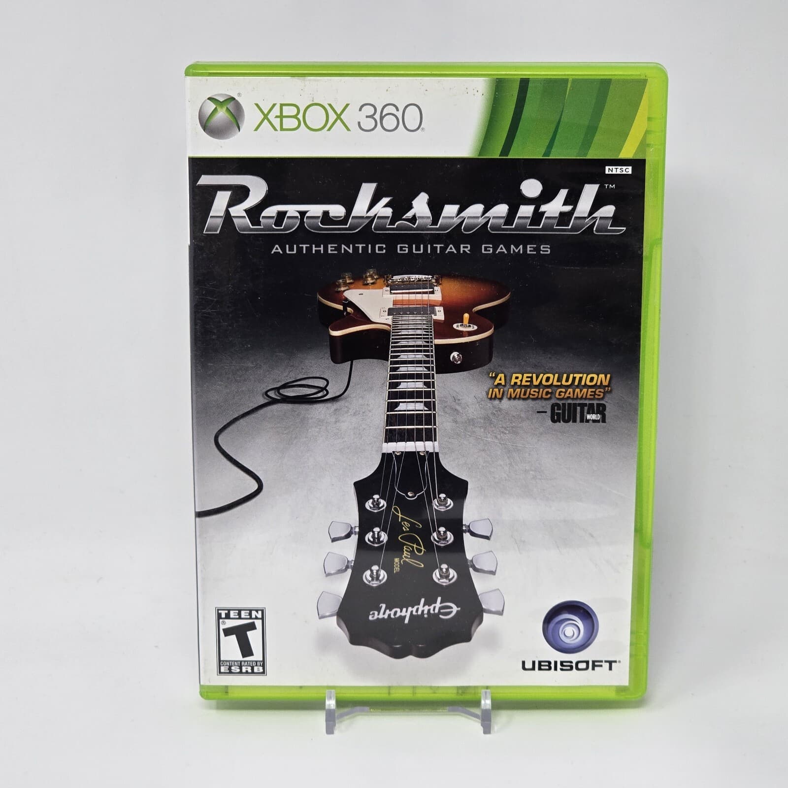 Rocksmith: Authentic Guitar Games (Xbox 360) CIB COMPLETE & TESTED