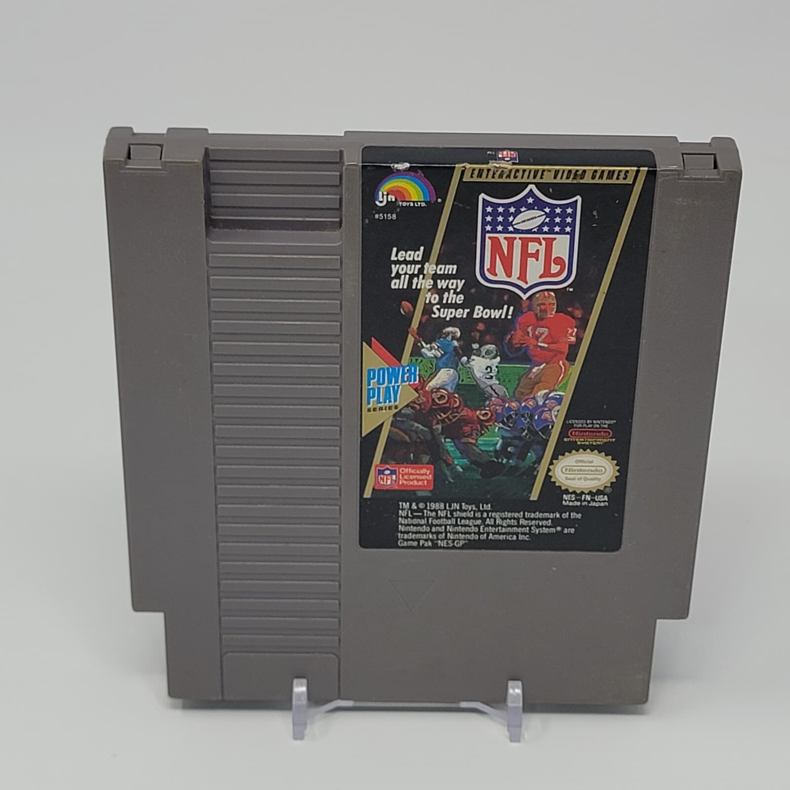 NFL Football (Nintendo NES) Cartridge Only CLEANED & TESTED