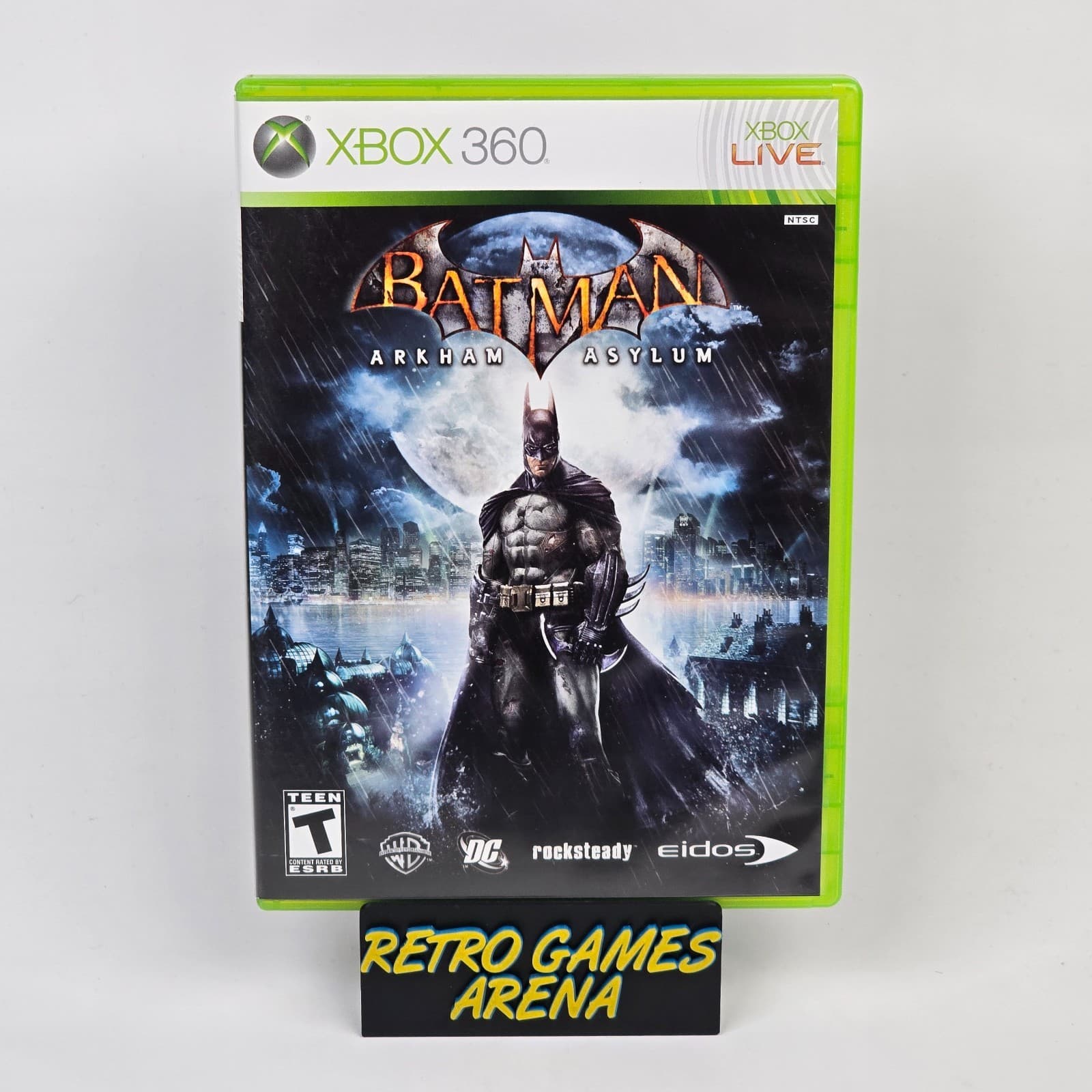 Batman: Arkham Asylum (Xbox 360) CIB COMPLETE & TESTED