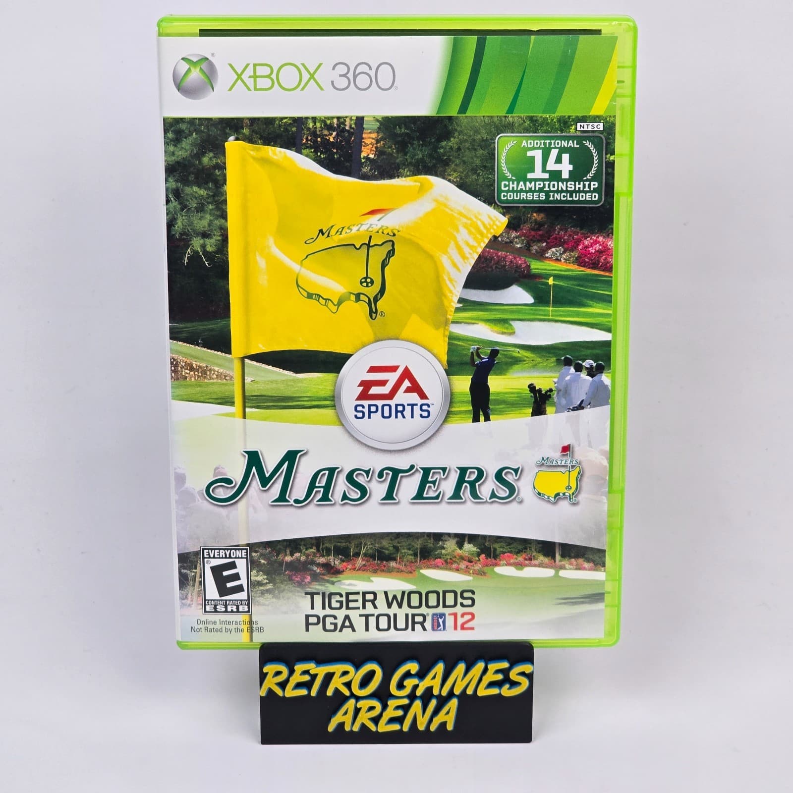 Tiger Woods PGA Tour 12: The Masters (Xbox 360) CIB COMPLETE & TESTED