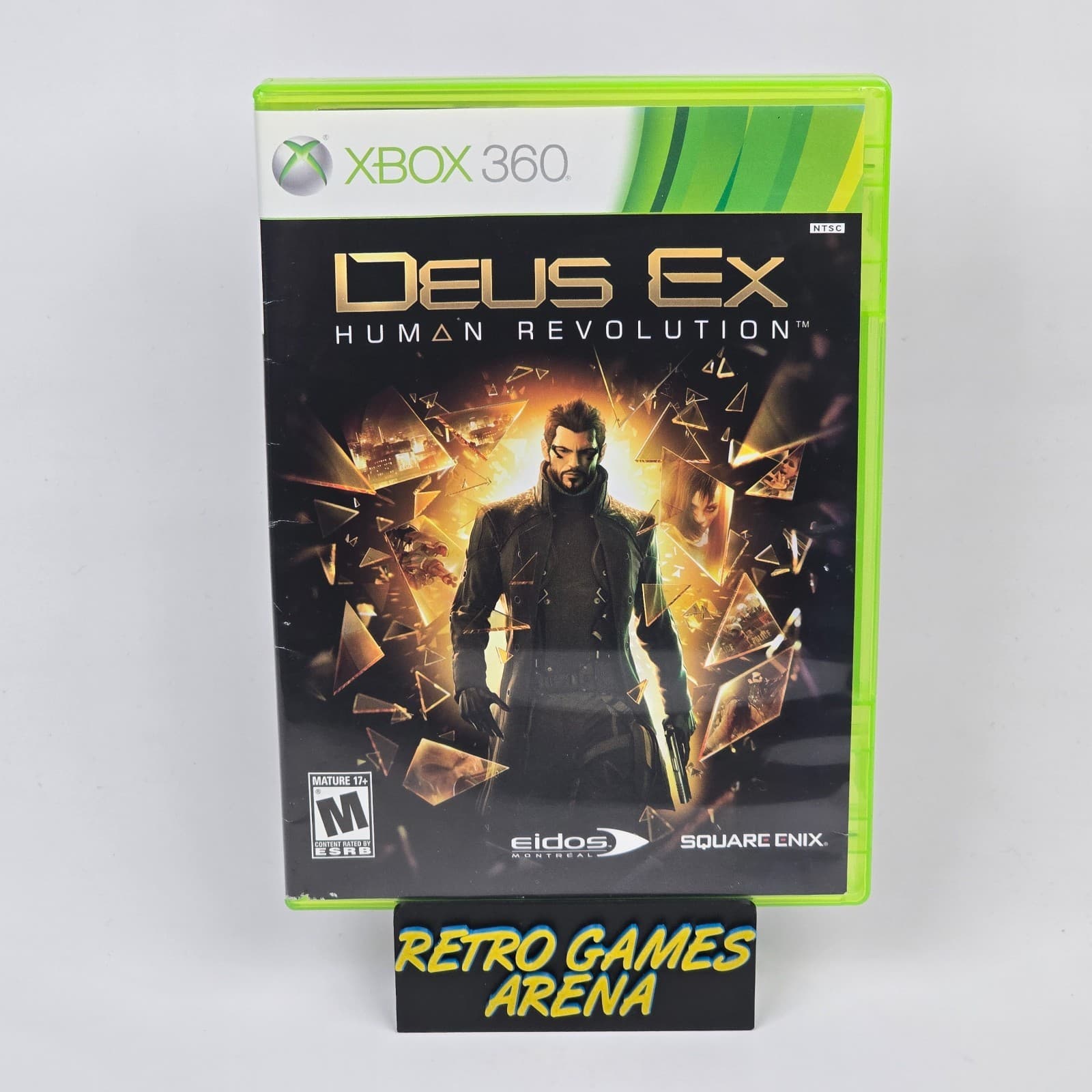 Deus Ex: Human Revolution (Xbox 360) CIB COMPLETE & TESTED