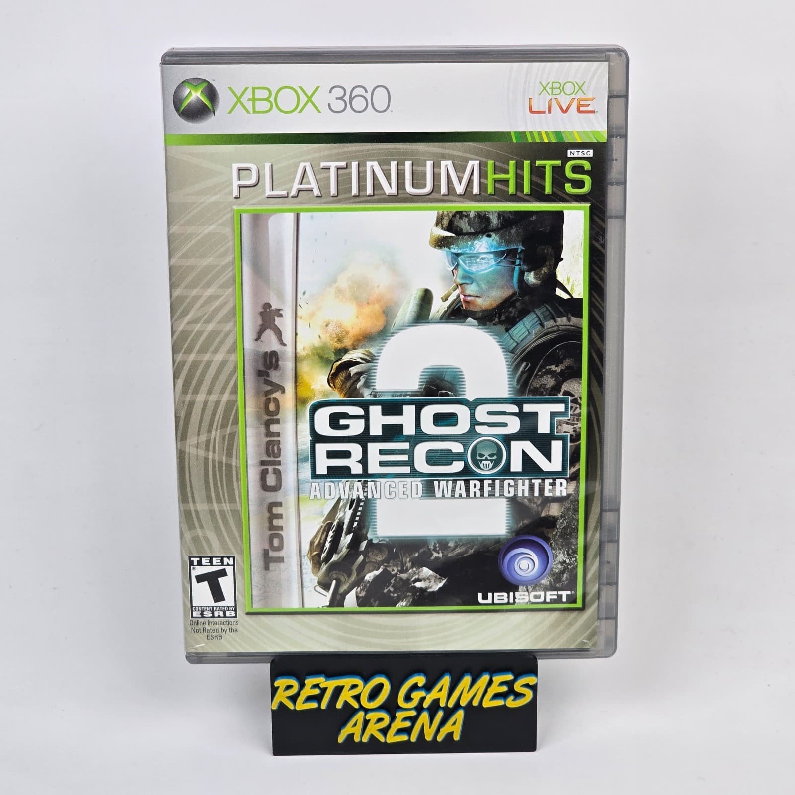 Ghost Recon: Advanced Warfighter 2 (Xbox 360) Platinum CIB COMPLETE & TESTED