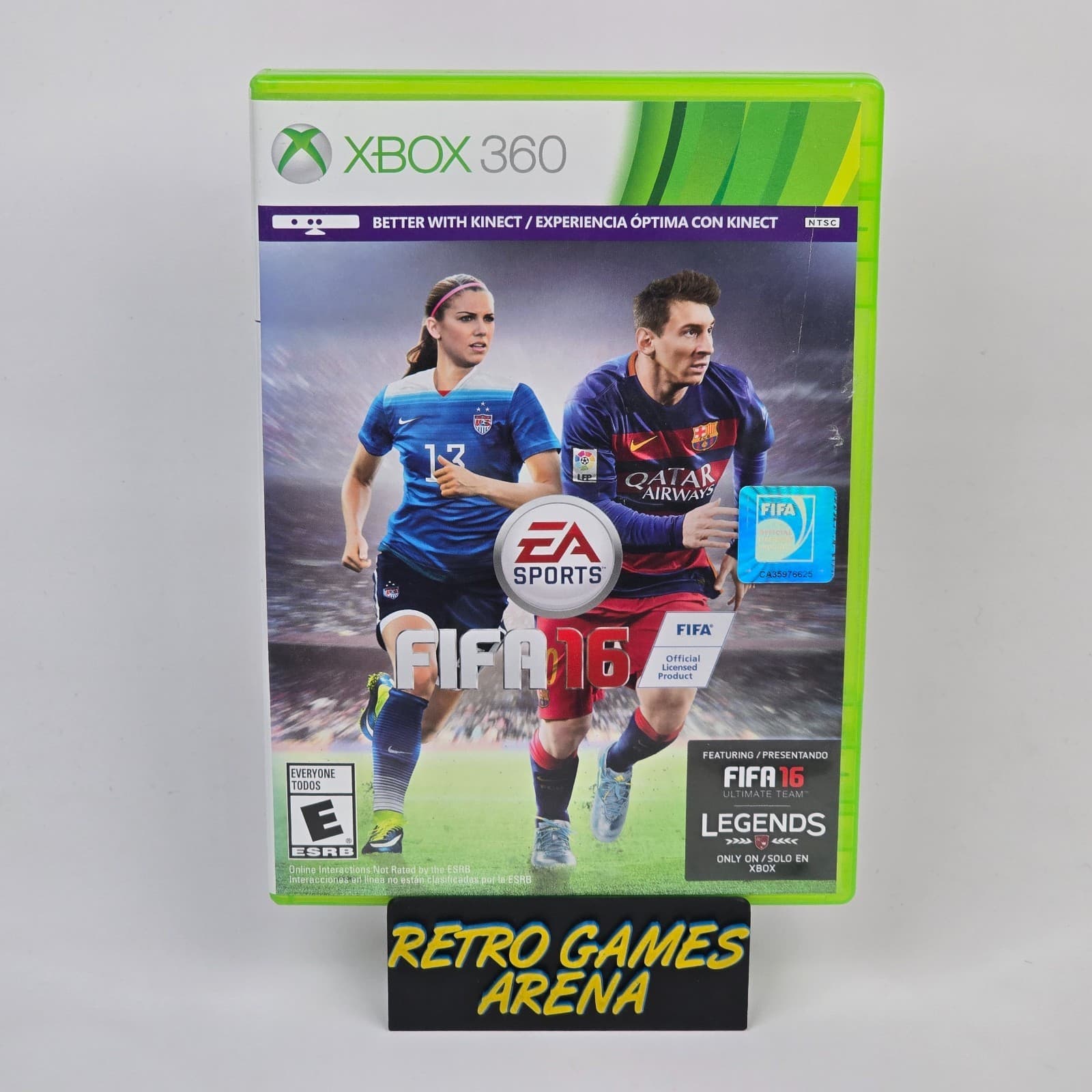 FIFA 16 (Xbox 360) Case & Disc TESTED