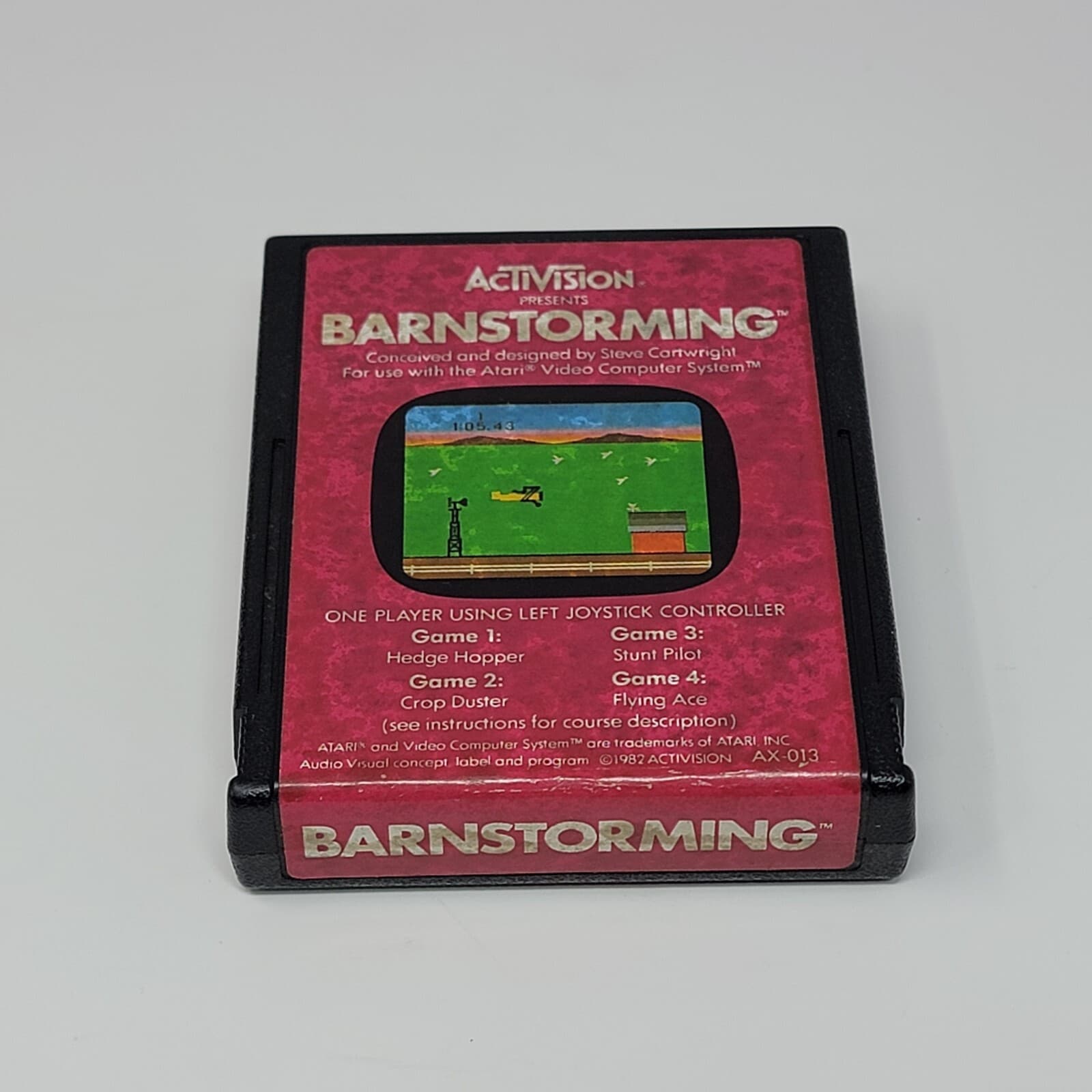 Barnstorming (Atari 2600) Cartridge Only CLEANED & TESTED