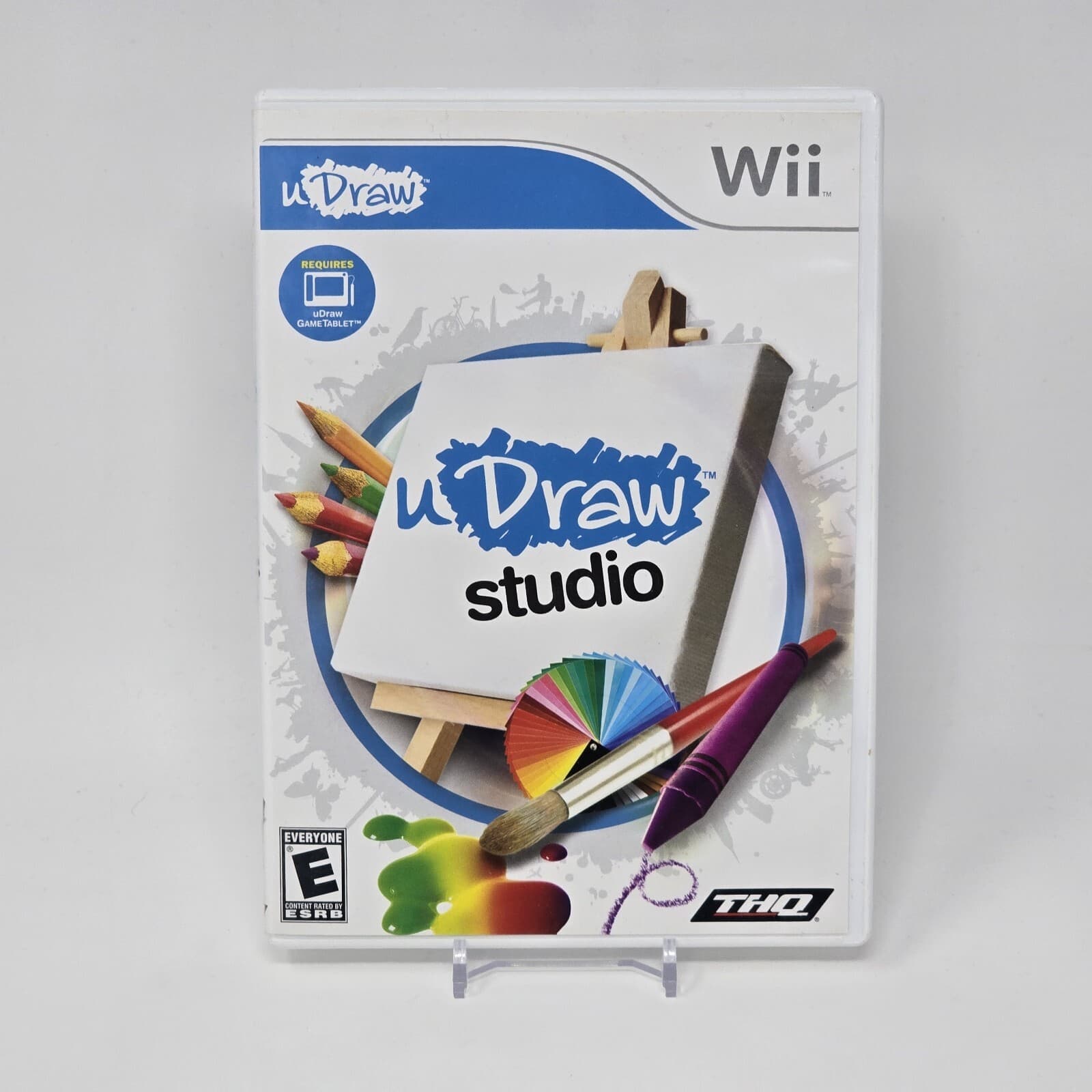 U Draw Studio (Nintendo Wii) CIB COMPLETE & TESTED
