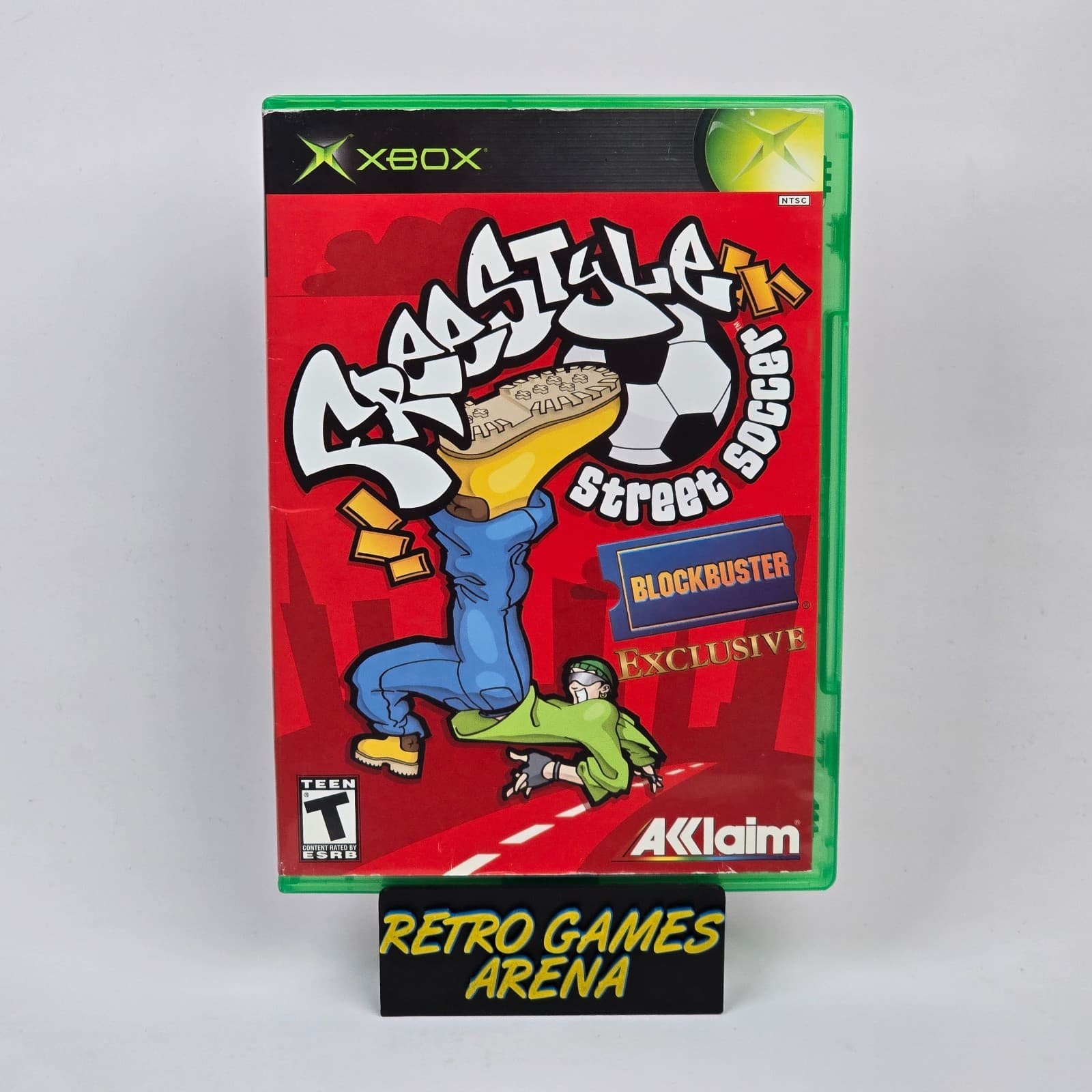 Freestyle Street Soccer: Blockbuster Exclusive (Original Xbox) Case & Disc