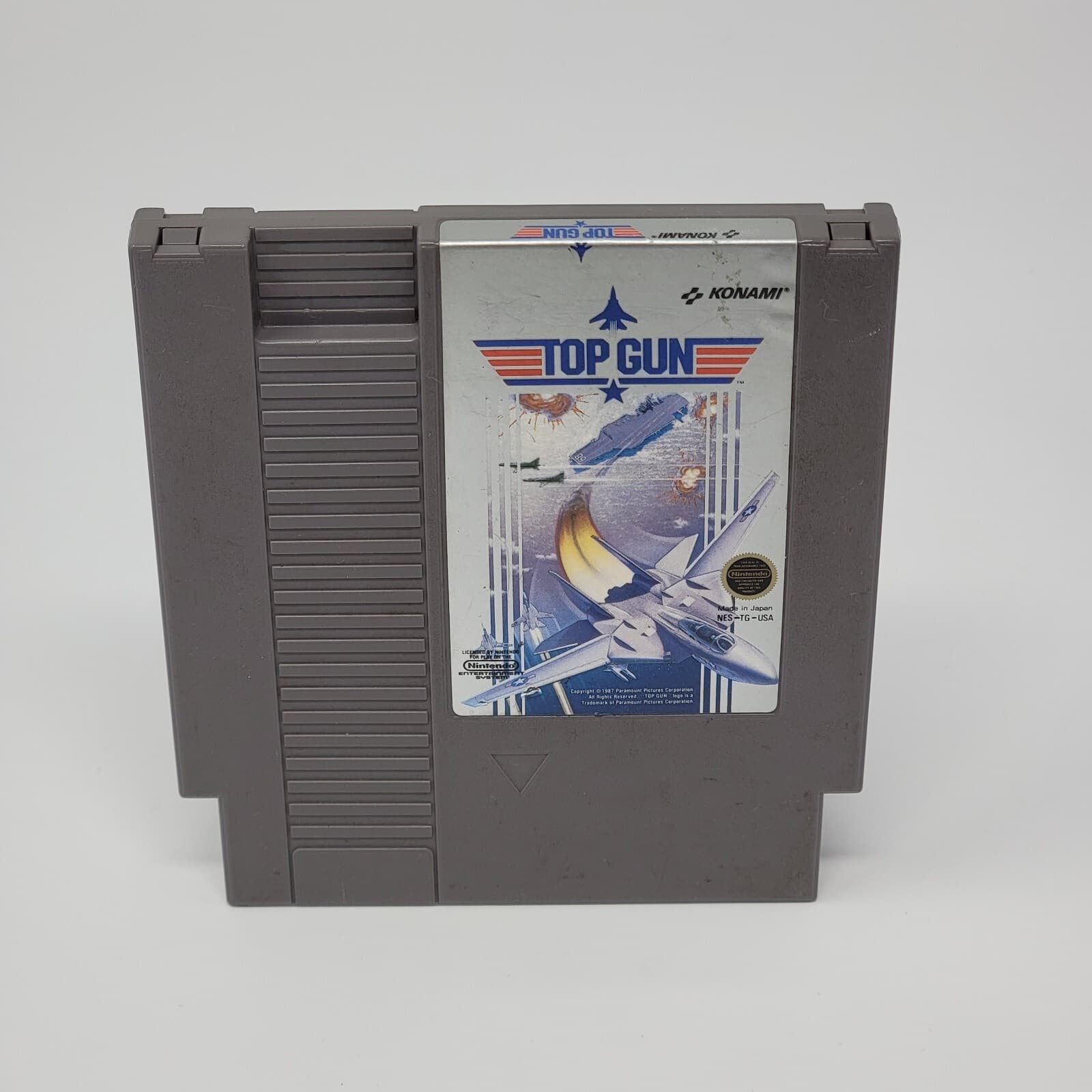Top Gun (Nintendo NES) Cartridge CLEANED & TESTED