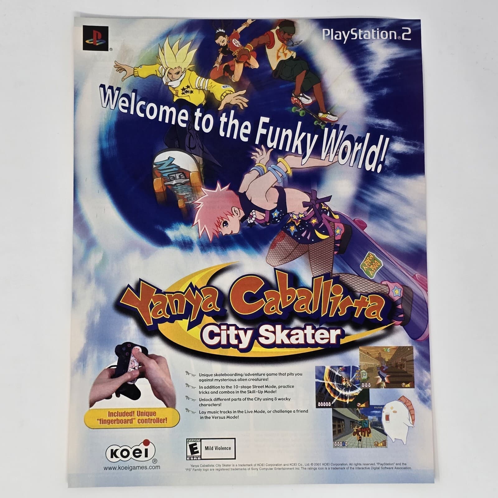 Arctic Thunder PS2 Xbox Midway Start Finish Print Ad/Poster Official Promo Art